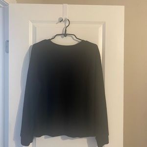 No Boundaries Black Sweater large